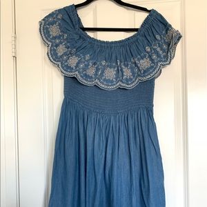 Off the shoulders dress